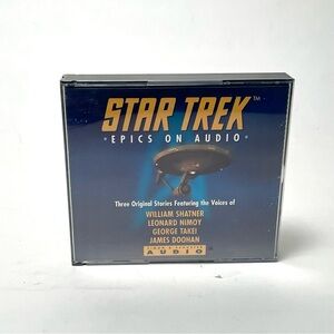 Star Trek Epics on Audio CD Simon & Schuster Audio 4 disc set Audiobook
